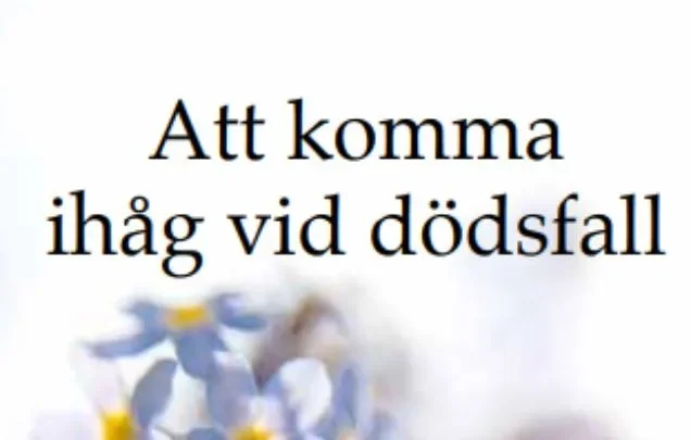 Ett stöd för minnet